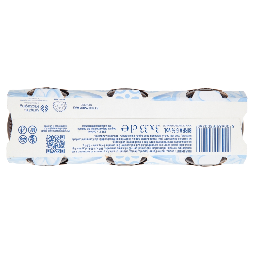 Birra Messina Cristalli di Sale 3 x 33 cl