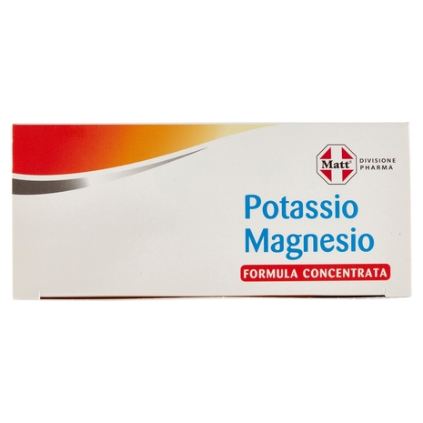 Matt Divisione Pharma Potassio Magnesio Formula Concentrata 20 Buste 100 g